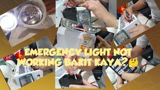 How To Repair Firefly Rechargeable Twinhead Emergency Light  Not Turn On And Charging [upl. by Clayborne]