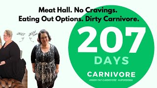 Carnivore Diet Vlog 207 Days Meat Hall and What Ive been eating [upl. by Loss]