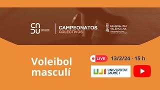 CADU 20232024 Voleibol Masculí UJIUPV [upl. by Htevi]