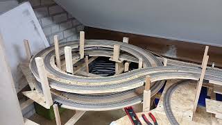 building track modelbaan anlage H0 part 95 c rails trix [upl. by Correy]