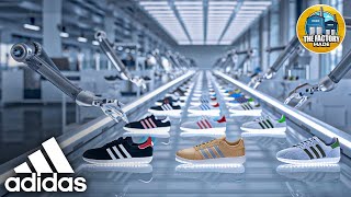 How ADIDAS Shoes Made in the Factory  Why Adidas Shoes are so Expensive [upl. by Philemon186]