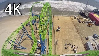 Hydrus front seat onride 4K POV Casino Pier [upl. by Edmanda]