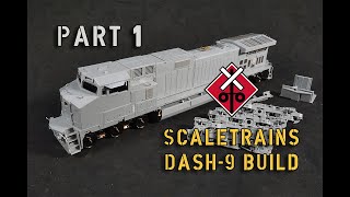 Building A ScaleTrains Dash 9 Pt 1 Assembly [upl. by Cristin]