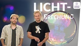 Lichtbrechung und Trugbilder I musstewissen Physik [upl. by Boehike246]