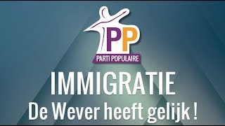 Immigratie De Wever heeft gelijk [upl. by Atel]