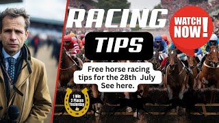 Free Horse Racing Tips Today  Sunday 28th July  Horse Racing Picks Today [upl. by Aikehs]