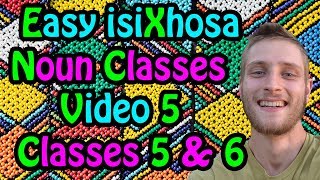 Easy isiXhosa Noun Classes  Video 5  Classes 5 amp 6 [upl. by Hunsinger918]