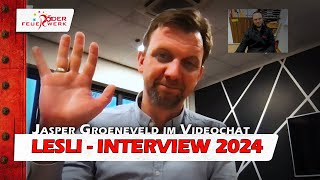 Interview zu Spielwarenmesse 2024  Lesli Fireworks  Jasper Groeneveld [upl. by Devan]