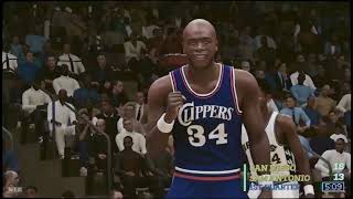 NBA2K24 MyLeague April 7th 1984 San Diego Clippers 870 vs San Antonio Spurs 3839 [upl. by Vikki]