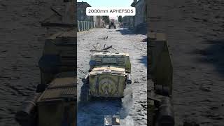 2000mm APHEFSDS vs l333 Tankette [upl. by Tandy]