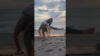 Does it look like a grasshopper 😄 youtubeshorts yoga fitness armbalance yogatutorial [upl. by Acassej]