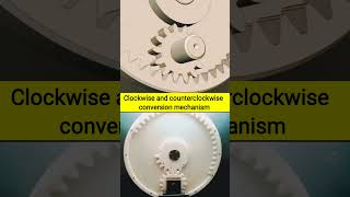 Clockwise and counterclockwise conversion mechanism Solidworks 3D Animations shorts [upl. by Nossyla]