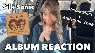 SILK SONIC ‘An Evening with Silk Sonic’ ALBUM REACTION [upl. by Aicilak244]