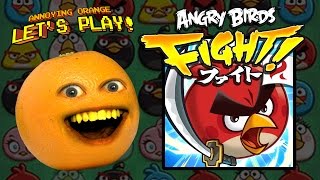 Annoying Orange Lets Play  Angry Birds FIGHT [upl. by Godden]