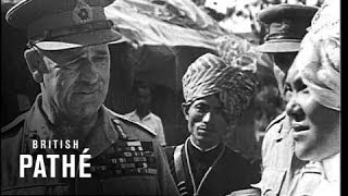 Lord Wavell In Burma 1944 [upl. by Irrehc]