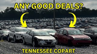 COPART WALKAROUND TENNESSEE COPART LOOKING FOR DEALS [upl. by Nylaehs]