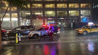 NEW YORK CITY LIVE Midtown Manhattan Rain Storm [upl. by Zitella]