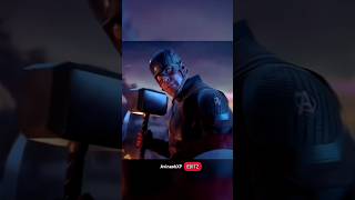 Captain America Hammer lifted the scene Goosebumps 🥵🔥 avengers music marvel mcu viral shorts [upl. by Longawa490]