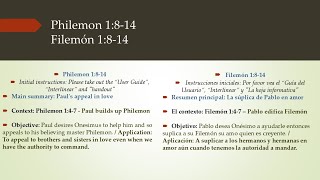 Filemón 1814 parte 1  Philemon 1814 part 1 [upl. by Nalid]