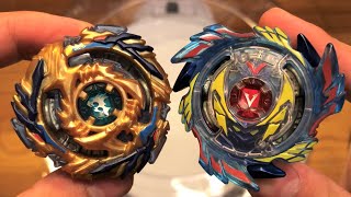 Fafnir F3 vs Valtryek V3  Beyblade Burst Evolution [upl. by Teteak]