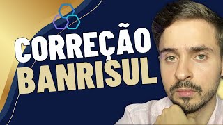 Correção BANRISUL  Conhecimentos bancários e atualidades [upl. by Helve826]