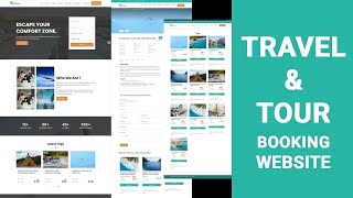 How to Make Travel  Tour Website using WordPress amp Elementor [upl. by Citron]