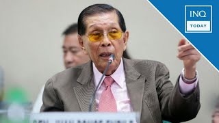 Enrile ‘I knew all along that I’ll be acquitted’  INQToday [upl. by Ahsinat]