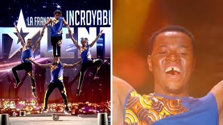 Incroyable Talent 2024  Platinium Buzzer pour Hakuna Matata Acrobats [upl. by Teage]