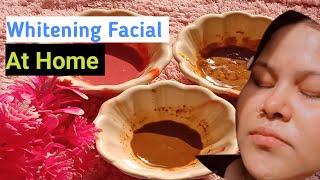 Skin whitening and brightening Skin whitening Facial At Home 🏠beauty whitning whitening tips [upl. by Pain]