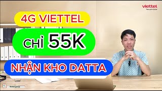 Cách Đăng Ký Mạng Viettel 50K 1 Tháng  Gói Mạng Viettel 1 Tháng 50K 100GB  Trọn Gói Ưu Đãi [upl. by Tollman977]