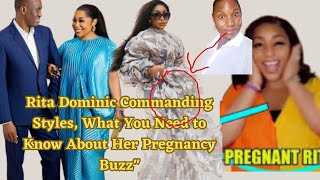 Rita Dominic Commanding Style Most Talked Wedding What You Need to Know About Her Pregnancy Buzzquot [upl. by Egroj]