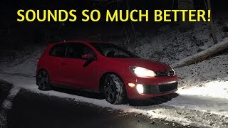 Mk6 GTI Resonator Delete [upl. by Maxma]