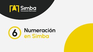 6 Configuración de la Numeración en Simba [upl. by Juliane]