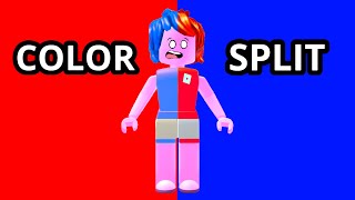 Roblox color split… [upl. by Aicital]