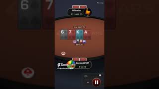 688313 Poker Pot 🔥 KennedyPK97 Vs Fiilismies [upl. by Ecnarretal986]