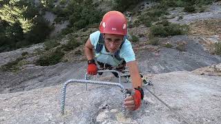 Vía Ferrata Pared de Iserías Pipistrellus CMP [upl. by Maisie]