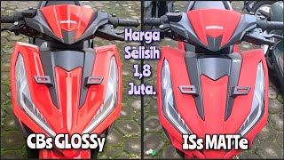 PERBANDINGAN new VARIO 125 Warna MERAH  Type CBs amp ISs  HARGA SELISIH 18 JUTA ‼️ [upl. by Stroud]