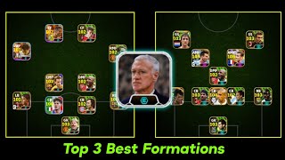 3 Best Formation To Use If You Purchased France Premium Pack 😌  eFootball 24 [upl. by Gretta]