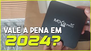 TV Box MXQ 4K PRO  Vale a Pena em 2024 Análises e Comparativos [upl. by Sihun256]