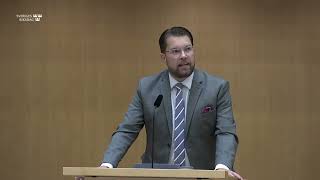 Jimmie Åkesson till Magdalena Andersson Skäms ni inte över denna totala skamlöshet [upl. by Adnerak]