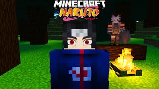 Mangekyo Sharingan AWAKENS in Naruto Minecraft [upl. by Fagin]