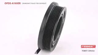 OPDSA16XER CRANKSHAFT PULLEY FOR CHEVROLET [upl. by Enayd]