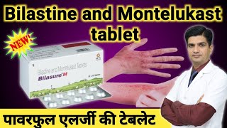 Bilastine and montelukast tablet  Bilasure m tablet [upl. by Caddaric16]