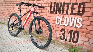 Cheapest MTB with Alivio 9x2 Gearset 🚴‍♂️ United Clovis 310 29er [upl. by Truc]