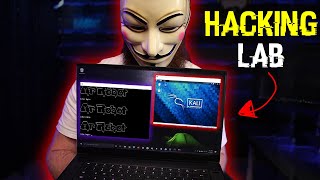 how to build a HACKING lab to become a hacker [upl. by Atnahsal]