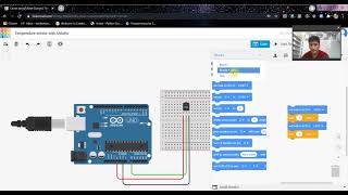 Temperature sensor with Arduino [upl. by Emor]