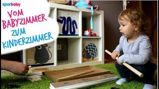 Babyzimmer zum Kinderzimmer umgestalten Ikea Hack [upl. by Adnuhsar]