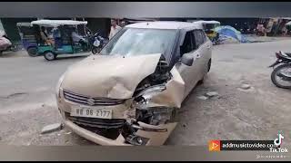 tata hexa and Maruti swift accident [upl. by Chauncey]