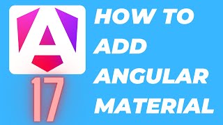 How to add Angular Material to Angular 17 standalone component [upl. by Namzzaj]