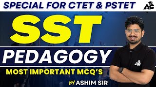 Special Sst Pedagogy Mcqs  For Ctet amp Pstet  by Ashim sir [upl. by How]